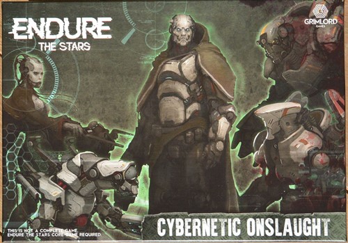 2!GRIETSCYBR Endure The Stars Board Game: Cybernetic Onslaught Expansion published by Grimlord Games