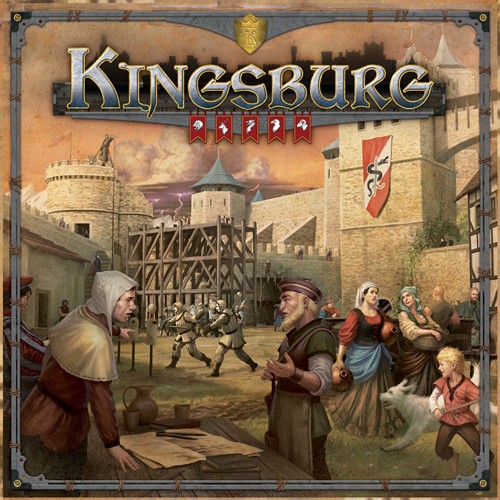 GU521 Kingsburg Board Game published by Giochi Uniti