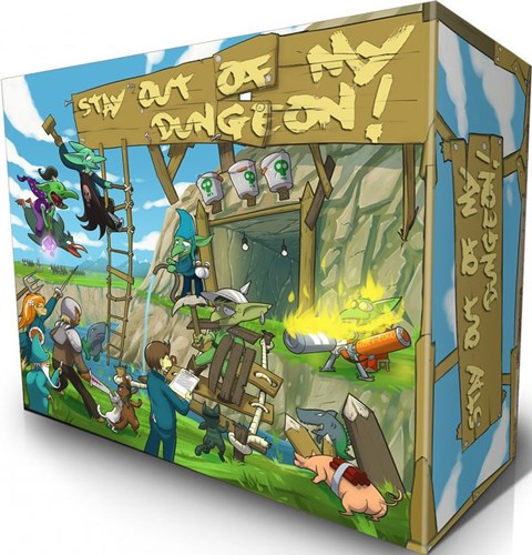 2!HPS2HG01SOMD Stay Out of My Dungeon! Board Game published by First Fish Games