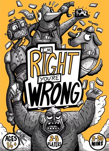 HPSIRYWCL I'm Right You're Wrong Card Game published by Right Wrong Game