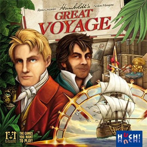 2!HUT880215 Humboldt's Great Voyage Board Game published by Hutter Trade