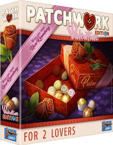 LKPATVAL Patchwork Board Game: Valentine's Day Edition published by Lookout Games