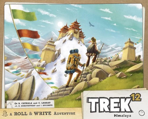 2!LMBTREK12 Trek 12 Board Game: A Roll And Write Adventure published by Lumberjacks Studios
