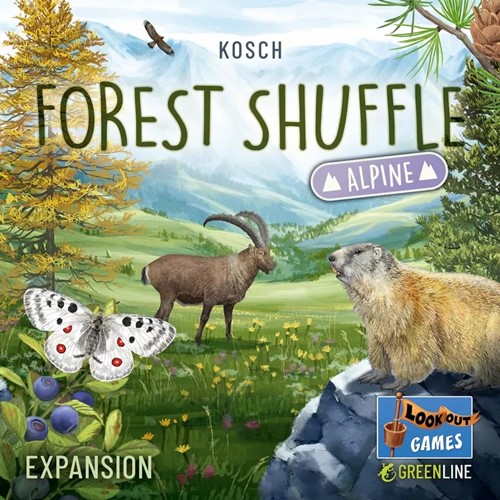 LOG0185 Forest Shuffle Card Game: Alpine Expansion published by Lookout Spiele
