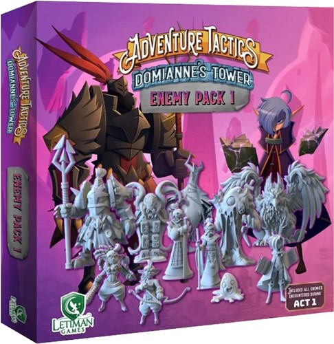 LTM034 Adventure Tactics Board Game: Domianne's Tower - Enemy Pack 1 published by Letiman Games