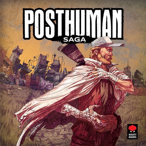 2!MBPHS001EN Posthuman Saga Board Game published by Mighty Boards
