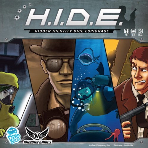 2!MDG4234 HIDE Dice Game published by Mayday Games