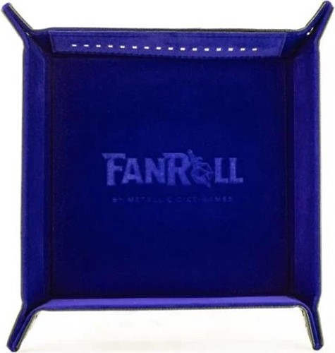 MET530 FanRoll Blacklight Dice Tray published by Metallic Dice Games