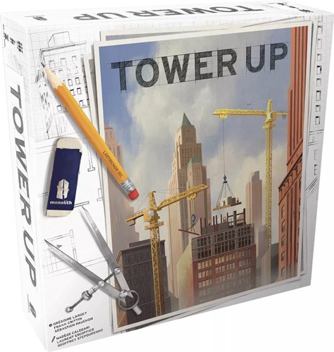 MONTOWERUP Tower Up Board Game published by Monolith Board Games