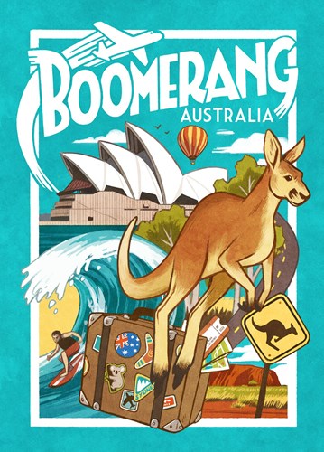 Boomerang Card Game: Australia