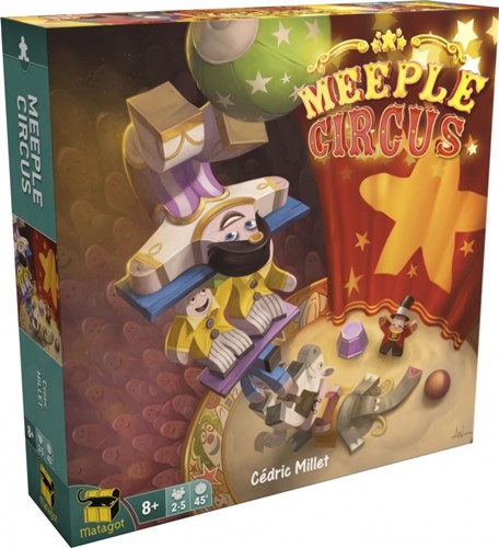 MTGSIR001404 Meeple Circus Board Game published by Matagot SARL