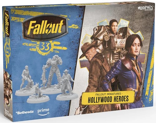 MUH162001 Fallout RPG: Hollywood Heroes Miniatures published by Modiphius