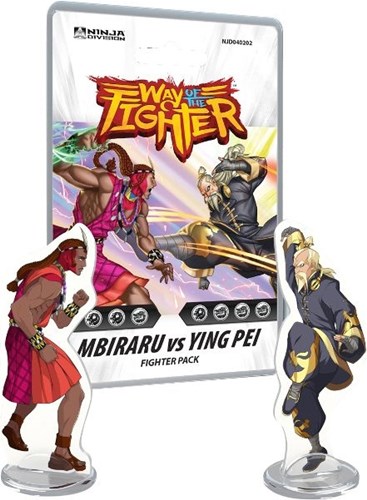 2!NJD040202 Way Of The Fighter Board Game: Mbiraru Vs Ying Pei Fighter Pack published by Ninja Division