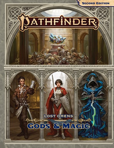 2!PAI9303 Pathfinder RPG 2nd Edition: Lost Omens Gods And Magic published by Paizo Publishing