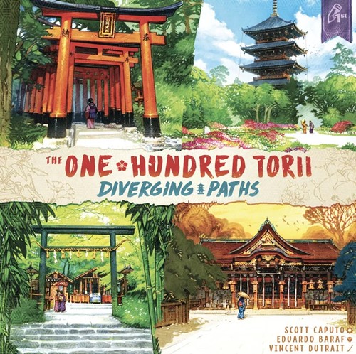 PFX1150 The One Hundred Torii Board Game: Diverging Paths Expansion published by Pencil First Games