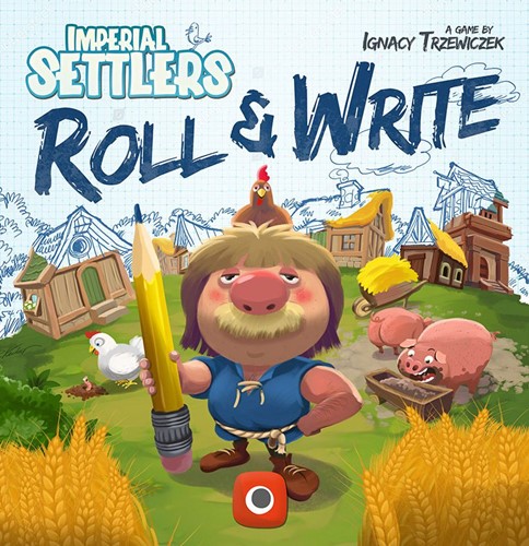 2!PORISRW01 Imperial Settlers: Roll And Write Board Game published by Portal Games