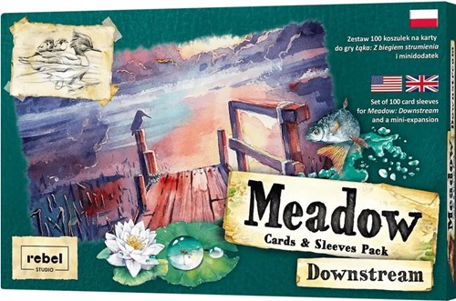 REBMEAD4 Meadow Board Game: Downstream Expansion: Cards And Sleeves Pack published by Rebel Poland