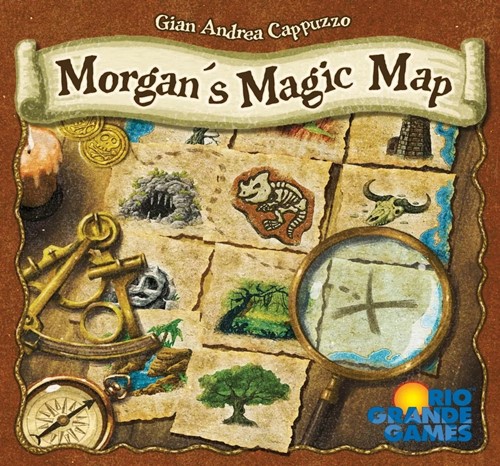RGG614 Morgan's Magic Map Card Game published by Rio Grande Games