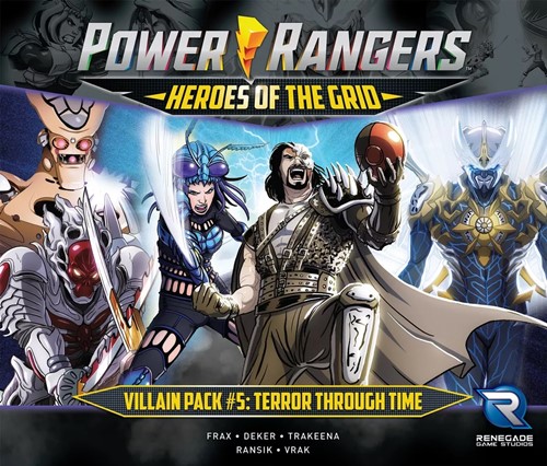Power Rangers Board Game: Heroes Of The Grid Villain Pack #5: Terror Through Time
