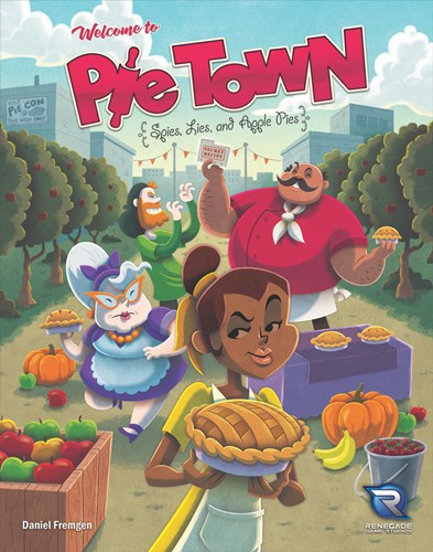 2!RGS0583 Pie Town Board Game published by Renegade Game Studios