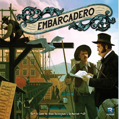 2!RGS2137 Embarcadero Board Game published by Renegade Game Studios