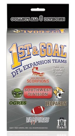 1st and Goal Board Game: Expansion 6: South-West Division Details and Review