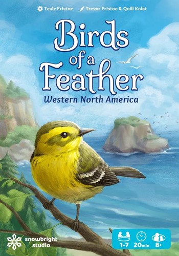 SBS101006 Birds Of A Feather Card Game: Western North America published by Snowbright Studio