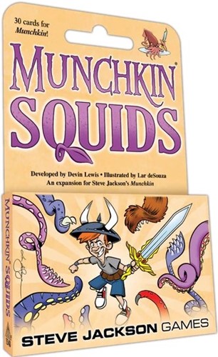 Munchkin Card Game: Squids Expansion