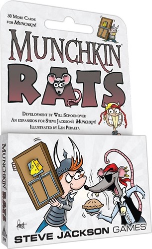 2!SJ1590 Munchkin Card Game: Rats Expansion published by Steve Jackson Games