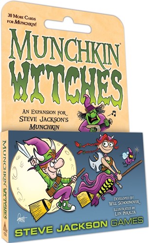 SJ4278 Munchkin Card Game: Witches Expansion published by Steve Jackson Games