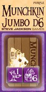 Munchkin Jumbo d6 Purple
