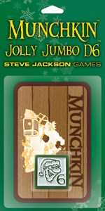 Munchkin: Jolly Jumbo D6 (Green)