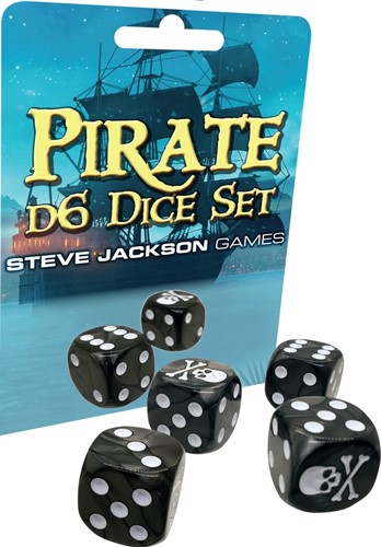 SJ590004 Pirate D6 Dice Set published by Steve Jackson Games