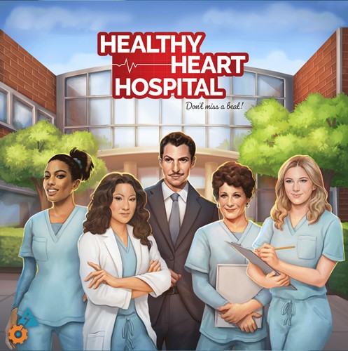 SPK2050EN Healthy Heart Hospital Board Game: Third Edition published by Sparkworks
