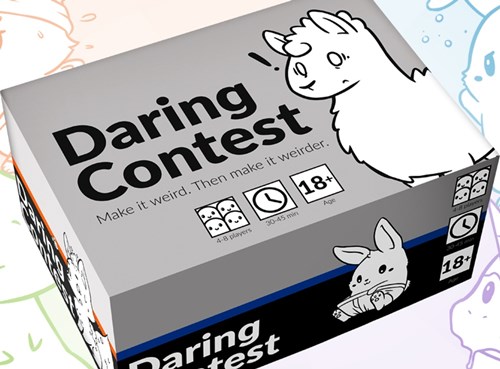 TEE3897DCBSG1 Daring Contest Card Game published by Unstable Unicorns