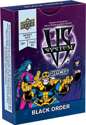 2!UD91419 VS System Card Game: Black Order published by Upper Deck
