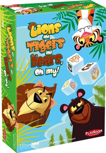 2!UP18420 Lions And Tigers And Bears Oh My! Dice Game published by Ultra Pro