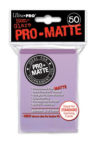UP84504S Ultra Pro - Deck Protector ProMatte Lilac published by Ultra Pro