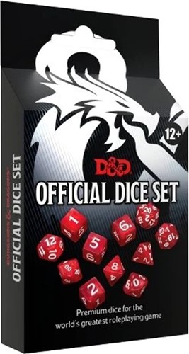 WTCC9945 Dungeons And Dragons RPG: Offical Dice Set published by Wizards of the Coast