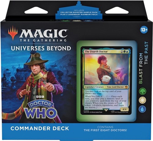 WTCD2363S1 MTG Doctor Who Blast From The Past Commander Deck published by Wizards of the Coast