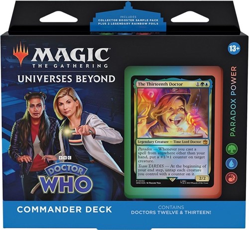 WTCD2363S3 MTG Doctor Who Paradox Power Commander Deck published by Wizards of the Coast