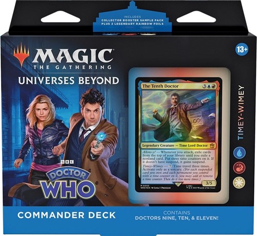 WTCD2363S4 MTG Doctor Who Timey-Wimey Commander Deck published by Wizards of the Coast