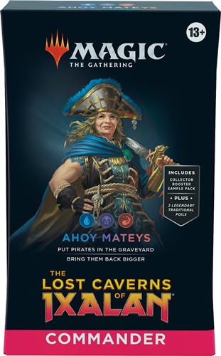 WTCD2393S1 MTG The Lost Caverns Of Ixalan Ahoy Mateys Commander Deck published by Wizards of the Coast