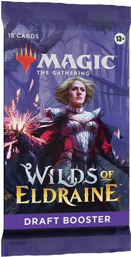 WTCD2465S MTG Wilds Of Eldraine Draft Booster Pack published by Wizards of the Coast