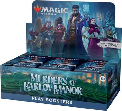 WTCD3025 MTG Murders At Karlov Manor Play Booster Display published by Wizards of the Coast