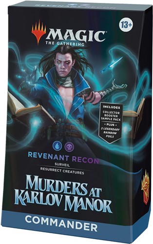 WTCD3027S4 MTG Murders At Karlov Manor Revenant Recon Commander Deck published by Wizards of the Coast