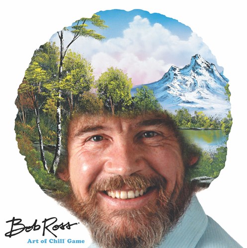 WW1004 Bob Ross: Art Of Chill Card Game published by Big G Creative