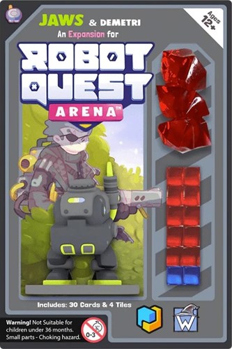 Robot Quest Arena Card Game: Jaws Robot Pack Expansion