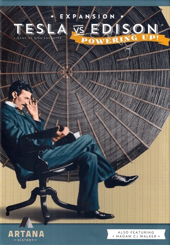 AAX1101 Tesla vs Edison Board Game: Powering Up Expansion published by Artana Games