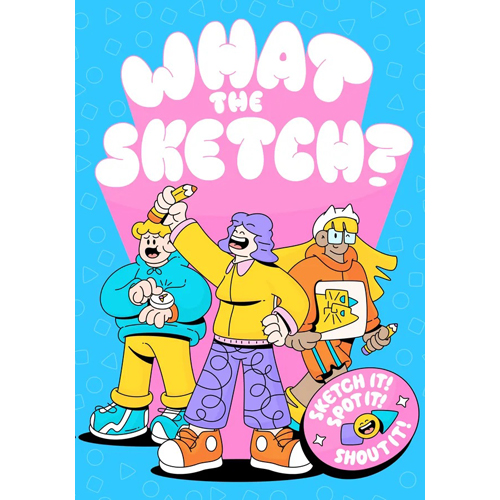 2!ACG096 What The Sketch? Card Game published by Alley Cat Games